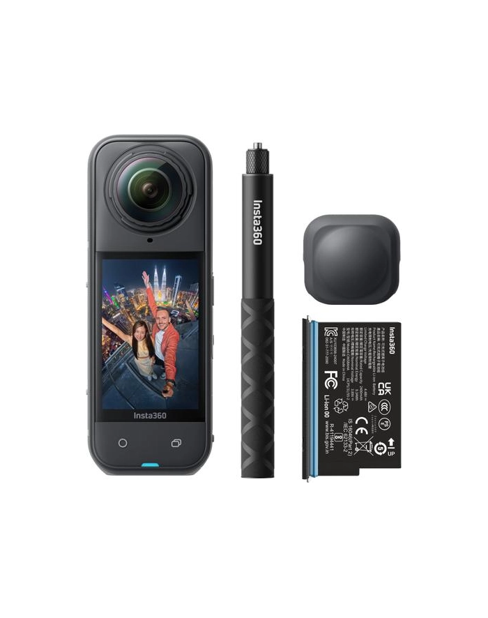 Zewnętrzna kamera Insta360 X5 Starter Bundle - Zestaw główny
