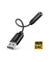 axagon ADA-HA Zewnętrzna karta dźwiękowa USB-A 32bit DAC, 384kHz, 3.5mm (F) złącze - nr 10