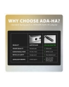 axagon ADA-HA Zewnętrzna karta dźwiękowa USB-A 32bit DAC, 384kHz, 3.5mm (F) złącze - nr 7