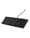 Genesis Thor 404 czarna RGB Gateron Yellow Pro klawiatura mechaniczna | Qwerty | USB | 11 klawiszy multimedialnych | podświetlenie RGB | Gateron Yellow Pro | Hot-Swap - nr 6