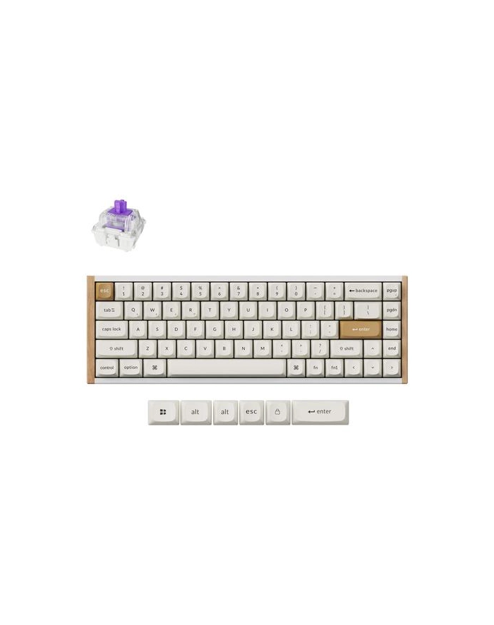 Keychron K6H-Q1 65% Magnetic White główny