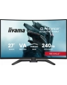 iiyama Monitor 27 '' GCB2784HSU-B1 FHD, 0.7ms, VA, 1500R, 240Hz, 2xHDMI, DP, 2xUSB, FreeSync Premium -1920x1080 (48-240Hz), HDR10, 2x2W, HAS150(PIVOT) - nr 22