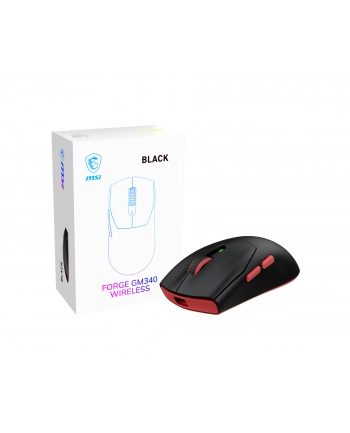 msi Mysz Forge GM340 W Czarna nr 1