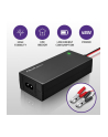 qoltec Ładowarka do akumulatora AGM GEL STD | Prostownik 24V | 2A | 48W | LED | Kabel 1.8m - nr 3