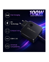 qoltec Ładowarka sieciowa GaN 100W | USB-C PD | 5-20V | 3-5A - nr 2