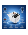 qoltec Ładowarka sieciowa GaN 65W | USB-C PD PPS | 5-20V | 3-3.25A |    wysuwany kabel - nr 2