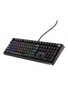 Genesis Thor 404 czarna RGB Gateron Yellow Pro klawiatura mechaniczna | Qwerty | USB | 11 klawiszy multimedialnych | podświetlenie RGB | Gateron Yellow Pro | Hot-Swap - nr 6