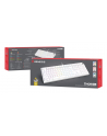 Genesis Thor 404 biała RGB Gateron Yellow Pro klawiatura mechaniczna | Qwerty | USB | 11 klawiszy multimedialnych | podświetlenie RGB | Gateron Yellow Pro | Hot-Swap | biała - nr 9