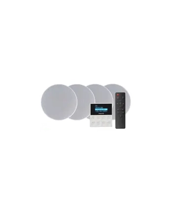 Odtwarzacz CD Fonestar KS-WALL-4 Biały  Bluetooth 5.0 / 2x 15 W i 2x 25 W nr 1