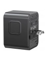 usams Ładowarka travel adapter 17W CC308 USB-C + USB-A 4w1 US/AU/EU/UK czarna - nr 4