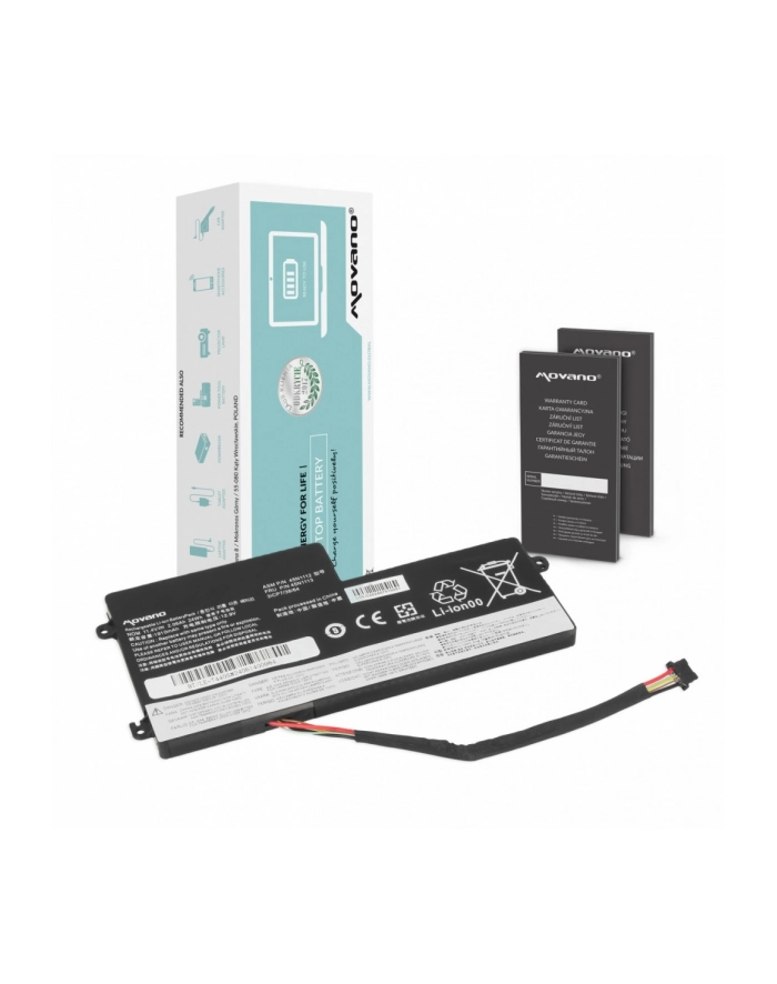 movano Bateria 45N1108 do Lenovo ThinkPad T440 T440S X240 - 2060 mAh (24 Wh) główny