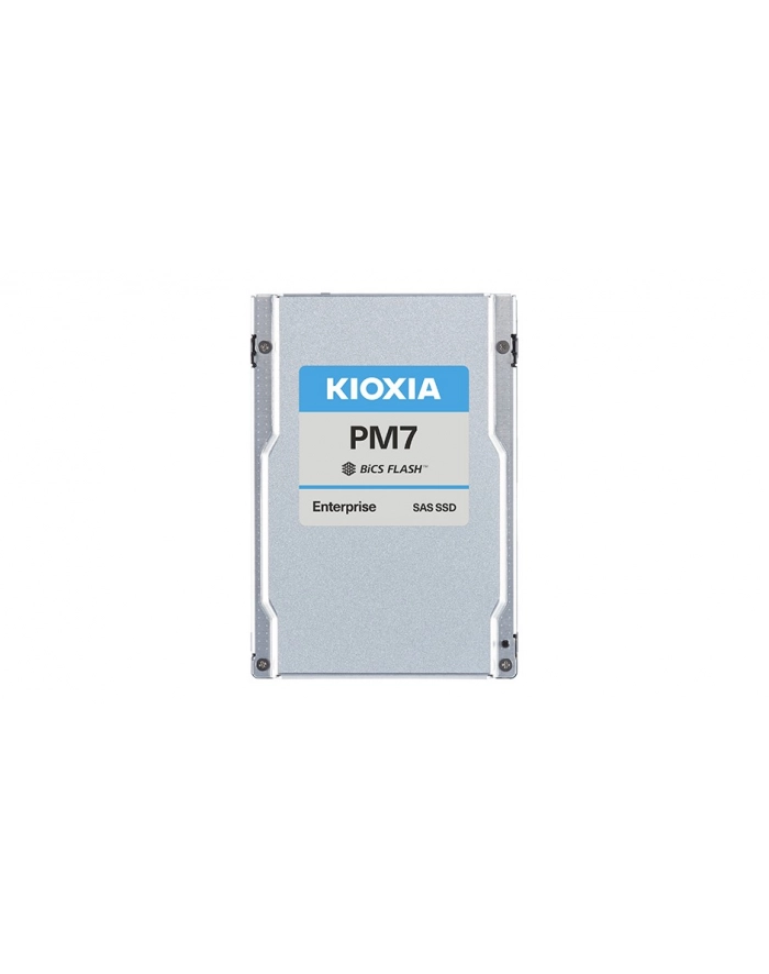kioxia Dysk SSD PM-7R 30720GB 2.5 cala SAS 24Gbit/s DWDP 1 3D TLC BiCS Flash Enterprise SSD SED PLP główny