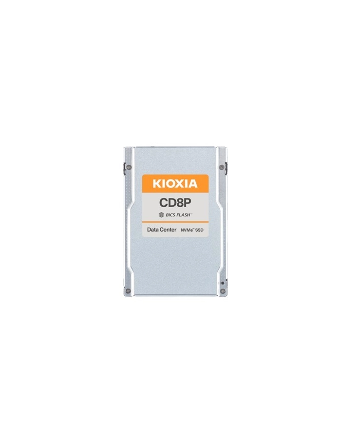 kioxia Dysk SSD CD8P-V 12800GB U.2 NVMe Gen.5 1x4 DWPD 3 3D TLC BiCS Flash Data Center NVMe non-SED SIE PLP główny