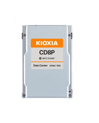 kioxia Dysk SSD CD8P-V 1600GB U.2 NVMe Gen.5 1x4 DWPD 3 3D TLC BiCS Flash Data Center NVMe non-SED SIE PLP