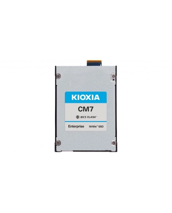 kioxia Dysk SSD CM7-V 1600GB U.3 NVMe Gen.5 1x4 2x2 DWPD 3 3D TLC BiCS Flash Enterprise NVMe non-SED SIE PLP