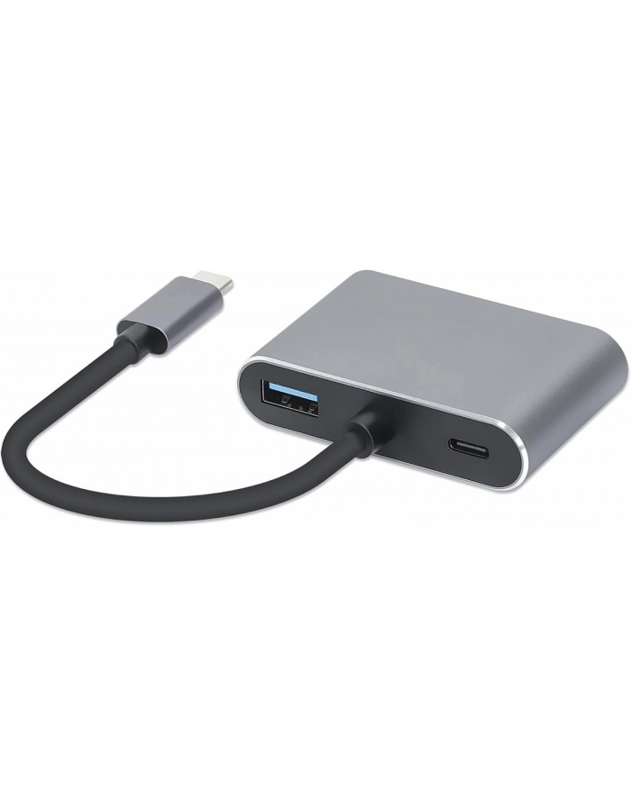 ibox Hub USB Typ-C 4w1 4k 30Hz VGA główny