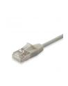 Equip Patchkabel Cat6A S/FTP 2xRJ45 5.00m beżowy (SSTP) Slim (606117) - nr 5
