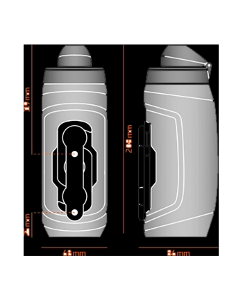 Bidon FIDLOCK Twist 590 z bazą BIKE niebieski 590 ml 09636MBL nr 1