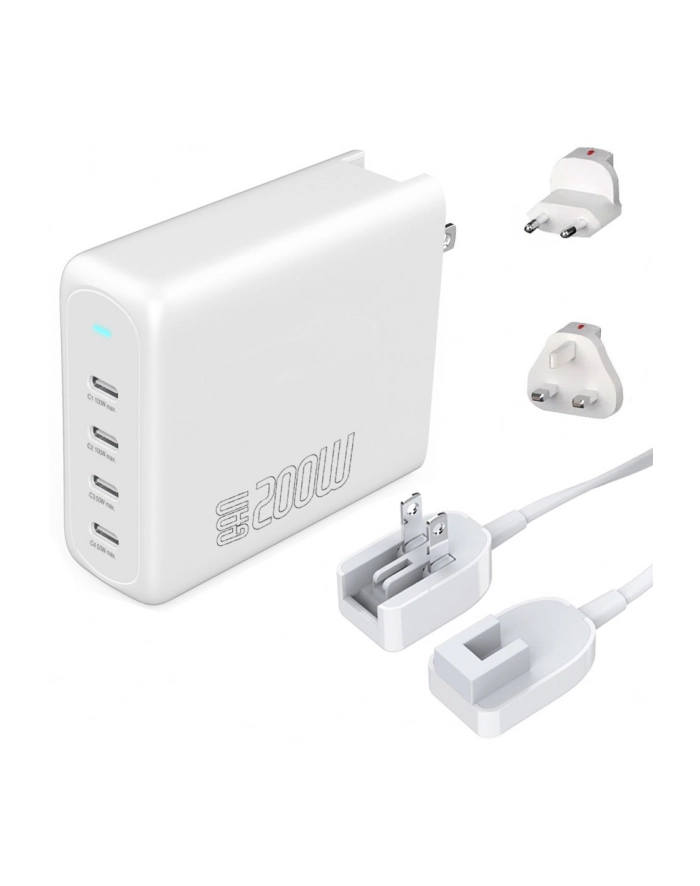 4Smarts 545200  Charger GaN Flex Pro 200W 4 USB-C główny
