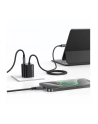 usams Ładowarka sieciowa JC Series CC264 30W GaN Fast Charge wbudowany kabel USB-C biała - nr 8