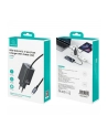 usams Ładowarka sieciowa JC Series CC266 65W GaN Fast Charger wbudowanykabel USB-C czarny - nr 9