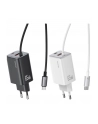 usams Ładowarka sieciowa JC Series CC266 65W GaN Fast Charger wbudowanykabel USB-C biała - nr 2