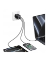 usams Ładowarka sieciowa JC Series CC266 65W GaN Fast Charger wbudowanykabel USB-C biała - nr 6