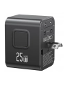 usams Ładowarka Travel Adapter 25W US/AU/EU/UK 2xUSB-C czarny 4w1 - nr 2