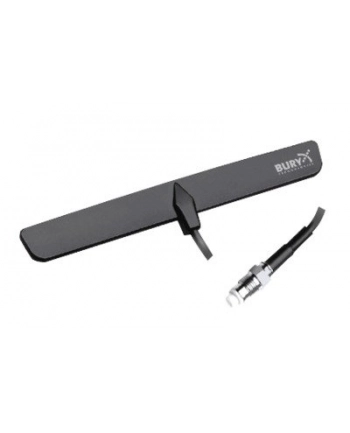 Thb Bury Little Flat Dualband antena telefonu komórkowego (900/1800 MHz) czarna