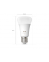 Philips HUE Żarówka LED E27 A60 8.1W 75W 1100lm CCT + RGB Smart Bluetooth ZigBee Biały i Kolor Ambiance z Funkcją Ściemniania 2 sztuki kod 87211031076 - nr 3