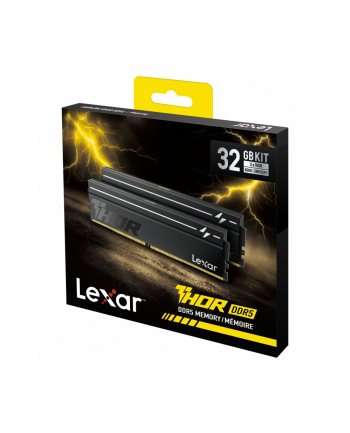 lexar Pamięć DDR5 THOR 32GB(2*16GB)/6000 CL38 czarna