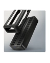 axagon Obudowa zewnętrzna aluminiowa EEM2-40G USB4 Gen 3x2 M.2 SSD NVMe 40Gbps passive, USB-C cable, silicon sleeve - nr 32