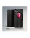 axagon Obudowa zewnętrzna aluminiowa EEM2-40G USB4 Gen 3x2 M.2 SSD NVMe 40Gbps passive, USB-C cable, silicon sleeve - nr 57