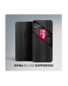 axagon Obudowa zewnętrzna aluminiowa EEM2-40G USB4 Gen 3x2 M.2 SSD NVMe 40Gbps passive, USB-C cable, silicon sleeve - nr 8