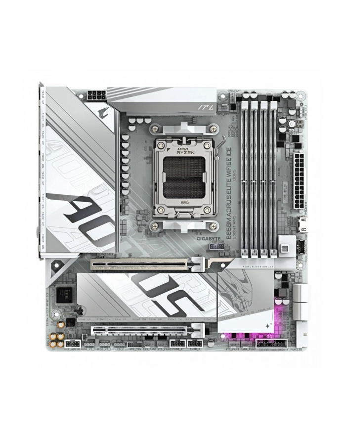 gigabyte Płyta główna B850M A ELT WF6E ICE HDMI/DP M2 m.ATX główny