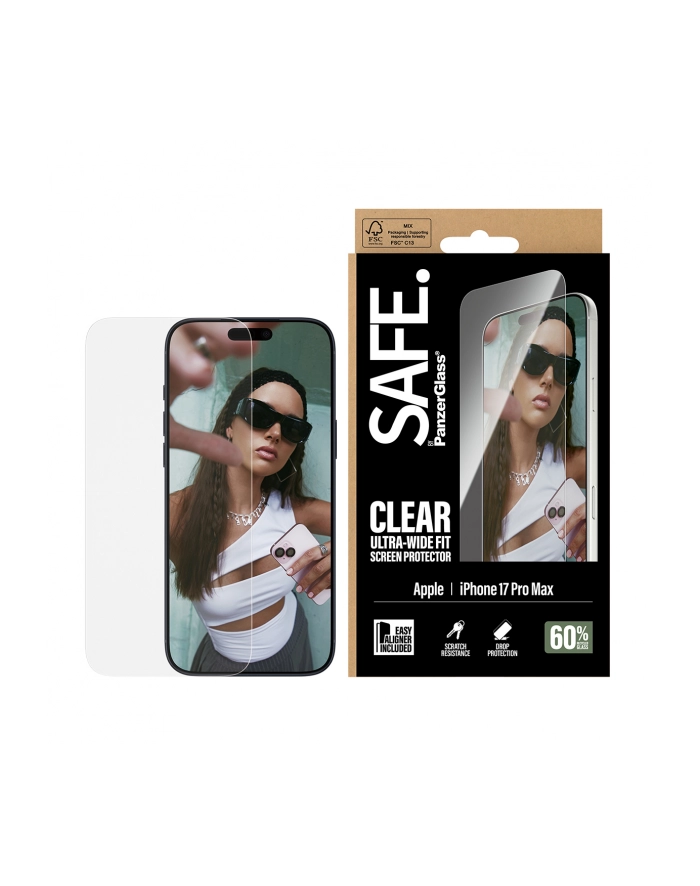 Panzerglass Szkło Ochronne Do Iphone 17 Pro Wytrzymałe Szkiełko główny