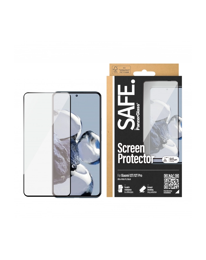 Panzerglass Safe95146 Ochraniacz Na Ekran Tył Telefonu Przezroczysta Ochrona Ekranu Xiaomi 1 Szt główny