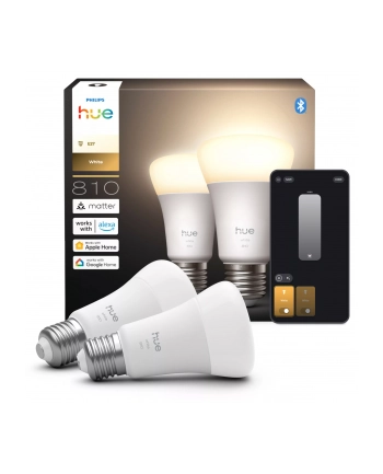 Philips Hue Żarówka LED White A60 E27 810lm nr 1