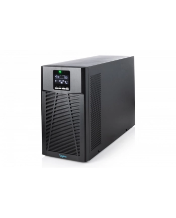 digitus Zasilacz awaryjny UPS Online Tower 19' LCD 3000VA/3000W 6x12V/9Ah 8xC13 1xC19 1xC14 USB RS232 RJ45 GŁ.460mm nr 2