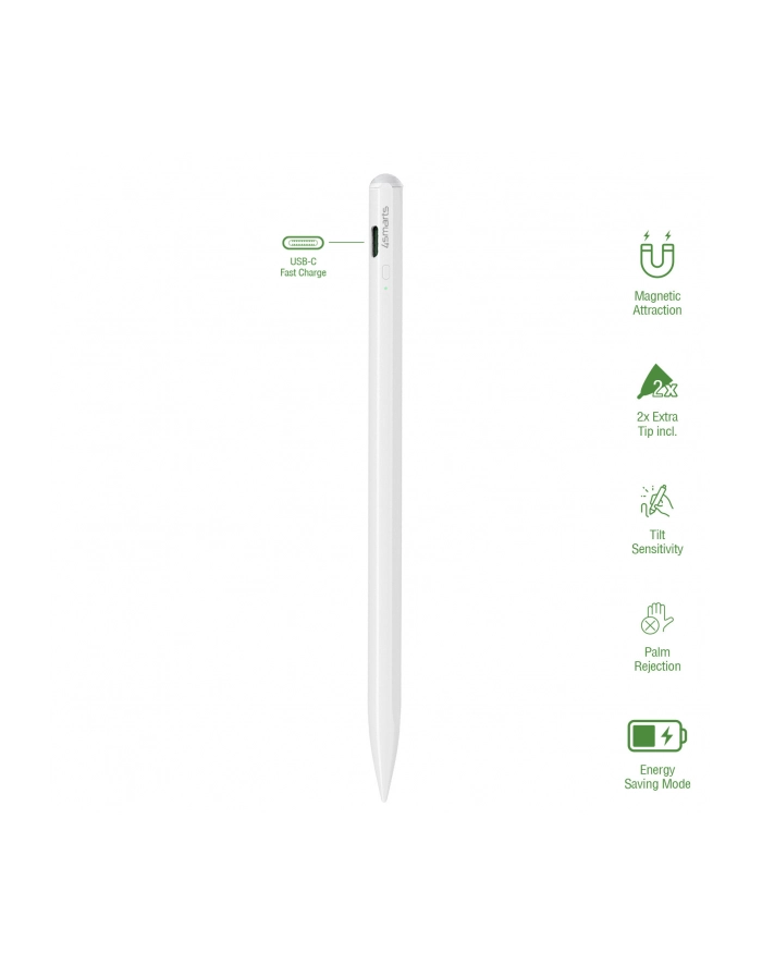 4Smarts Rysik do ekranu dotykowego Aktiver Pencil Pro, biały (AKTIVERPENCILPRO) główny