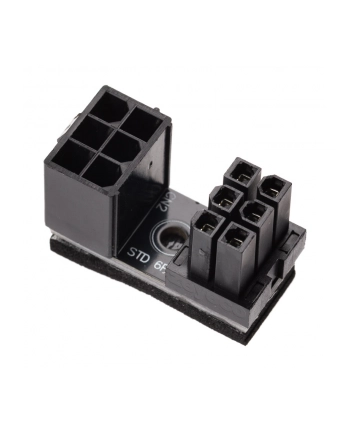 Inline Przejściówka Adapter [1X Złącze Żeńskie Atx 6 Pin 1X Męskie Pin] (26636E) nr 2