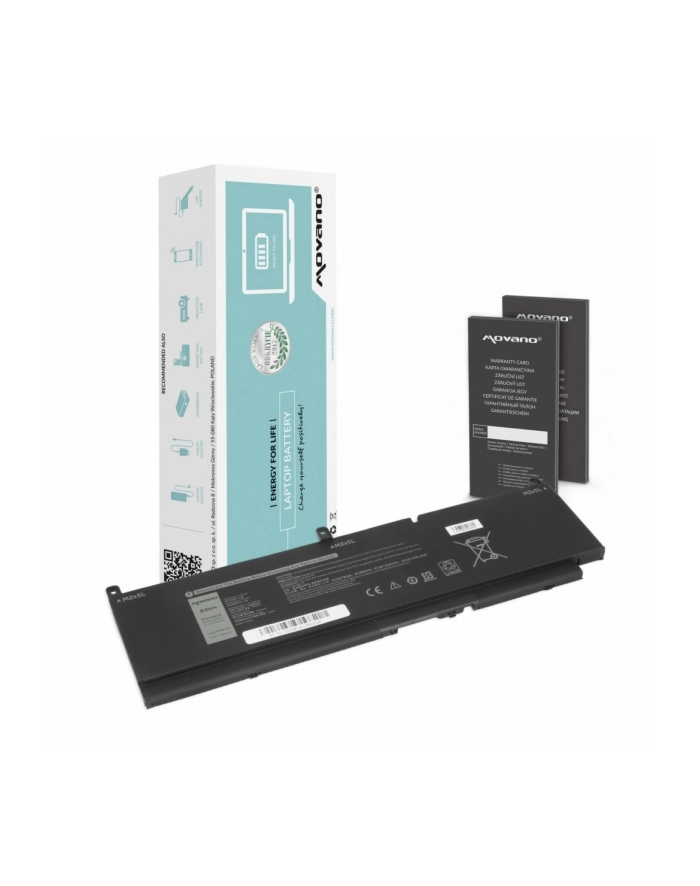 movano Bateria PKWVM do Dell Precision 15 7550 7560 Precision 15 7760 - 7400 mAh (84 Wh) główny