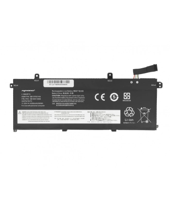 movano Bateria L18M3P73 do Lenovo ThinkPad T490 T495 P43s P14s - 4350 mAh (50 Wh)