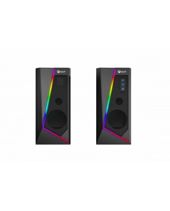 C-Tech SPK-17 2.0, RGB Czarna nr 1
