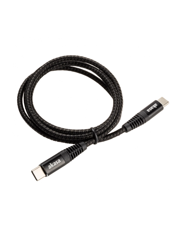 Akasa Kabel Type-C Na Type-C, 100W, 1M, Czarny (0000057136) główny