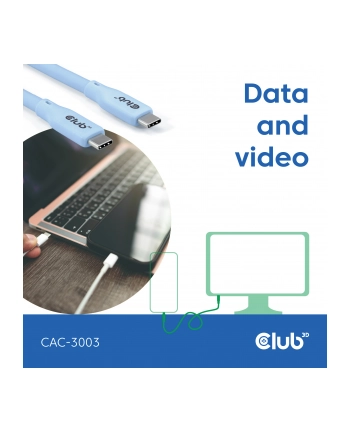 Club3D USB-C 2 m (CAC3003) nr 2