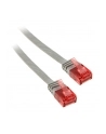 InLine Flat patch cord UTP Cat.6 15m Grey (71615) - nr 1