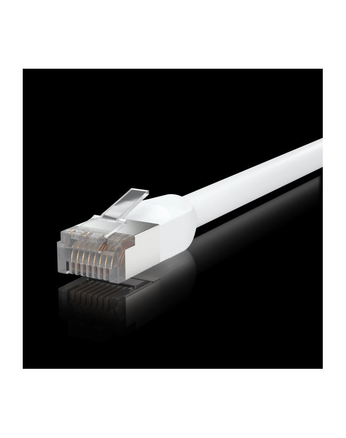 Ubiquiti UACC-Cable-Patch-Outdoor- C6A-1M-W Biały Cat6a (UACCCABLEPATCHOUTDOORC6A1MW) główny