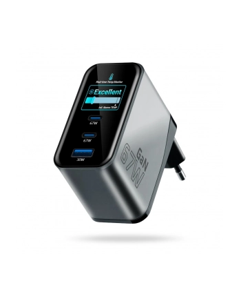 everactive Ładowarka sieciowa GaN QC4+ 67W SC-670Q 2x USB-C 1x USB nr 2