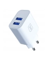 3mk Ładowarka sieciowa 10W 2xUSB-A 2,4A FlowPower biała - nr 2